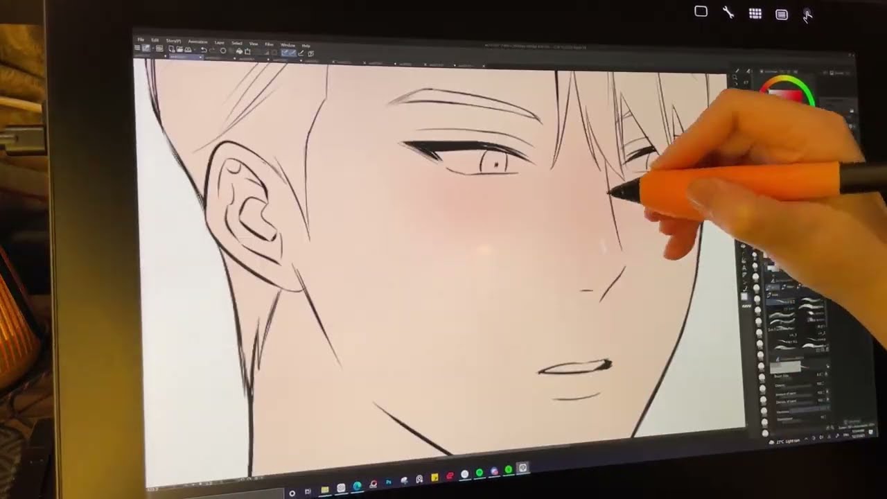 [Webtoon] Coloring 120+ Panels of Webtoon in 8 hours