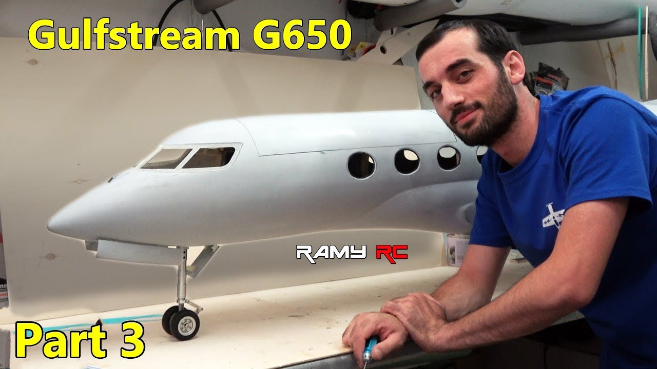 Building the Gulfstream G650 RC JET, PART 3