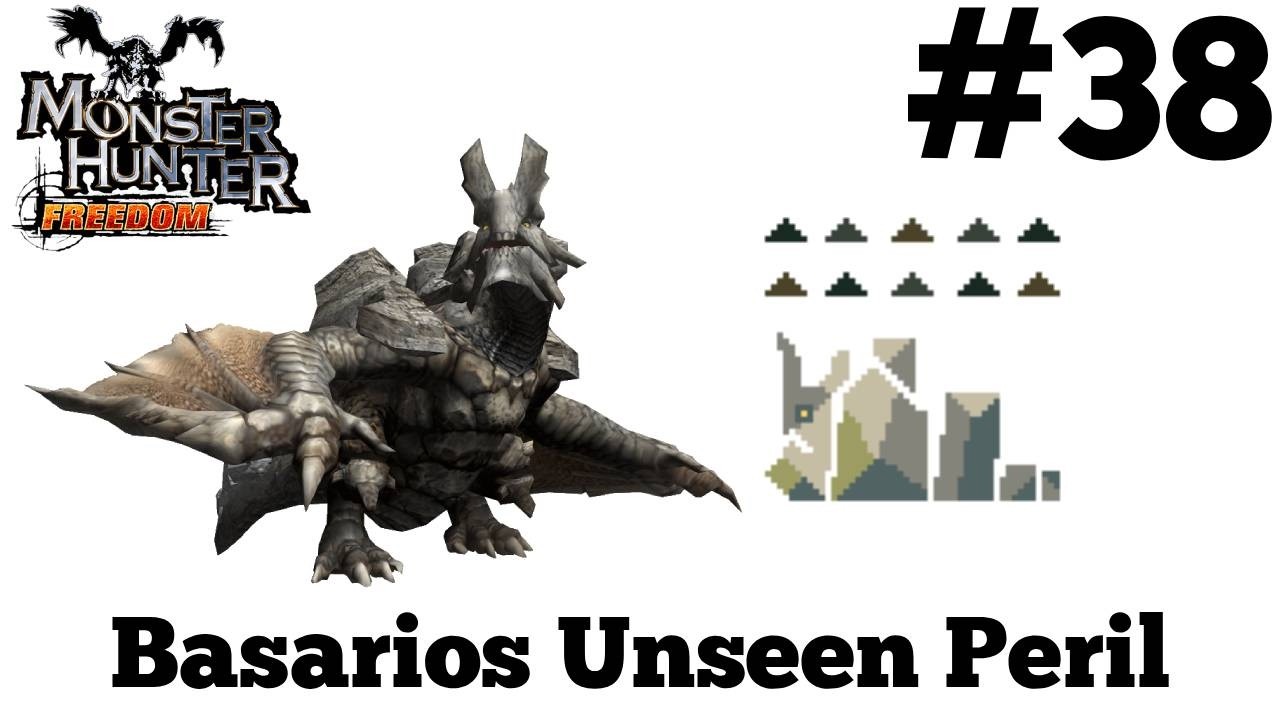 Monster Hunter Freedom #38 - Basarios Unseen Peril