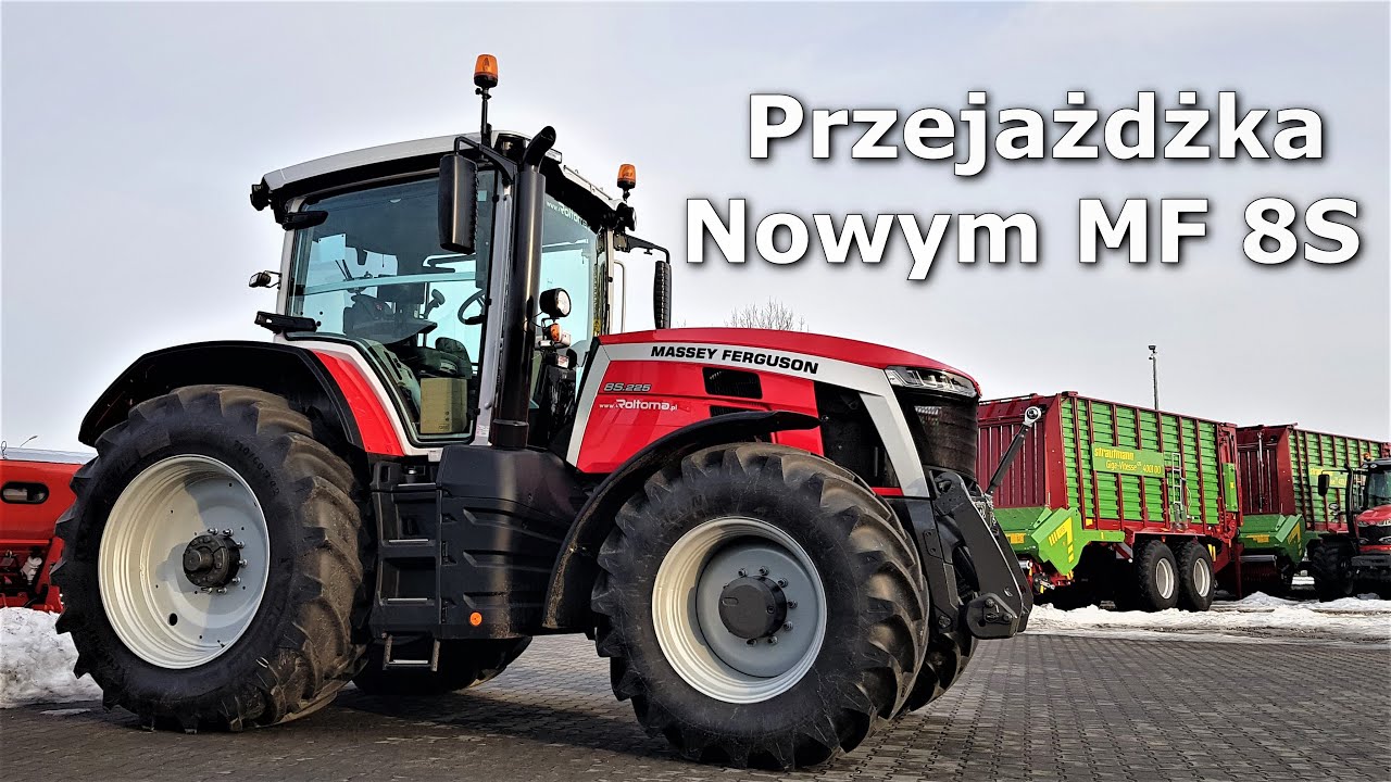 NOWY MASSEY FERGUSON 8S  - Wyjazd Do Dilera ROLTOMA AGROTECHNIKA ( Wywiad / Prezentacja )