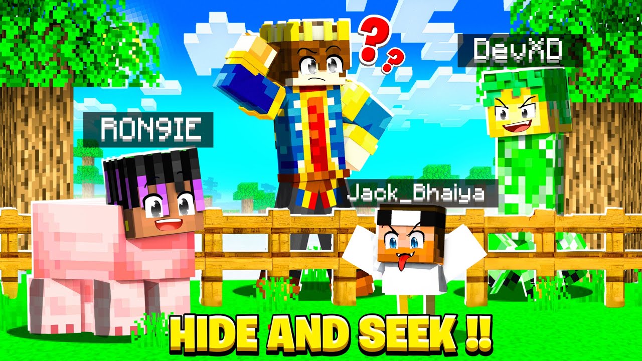 MINECRAFT HIDE & SEEK BUT I SECRETLY CHEAT 😱