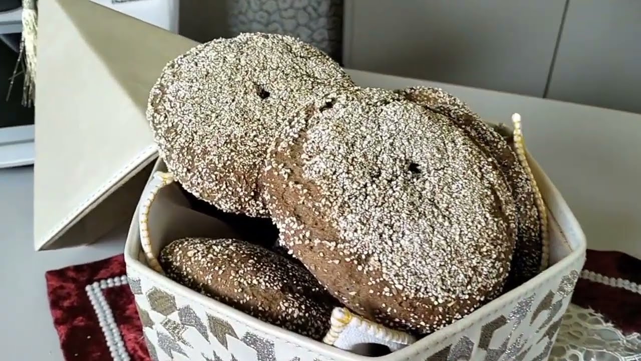 طريقه التحضير خبز الشعير ناجح مائة في المائة في تيرموميكس