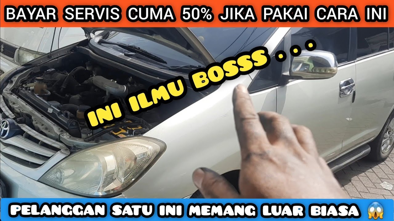 INI CARANYA‼️ AGAR BIAYA SERVIS MOBIL BISA MURAH HINGGA 50%