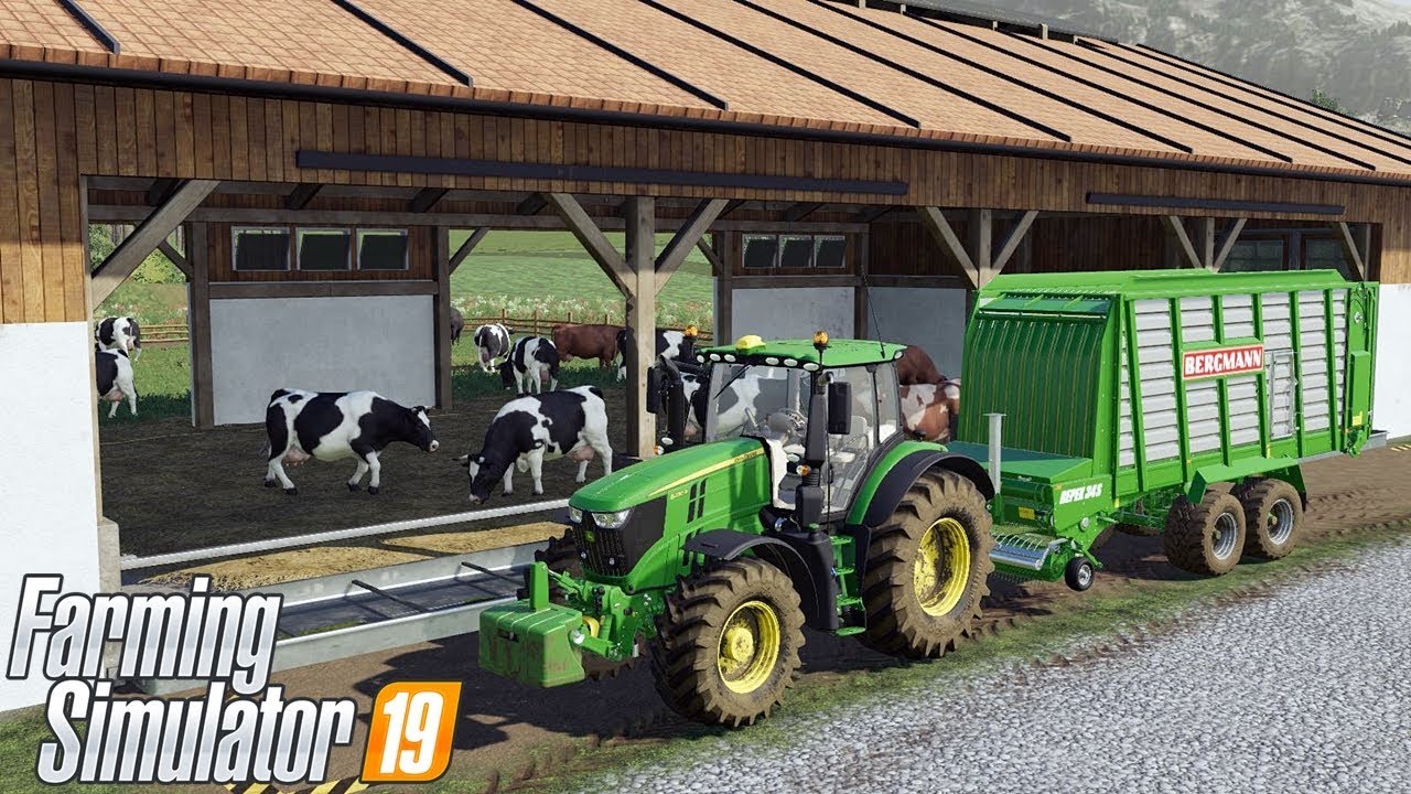 Większa obora.#42 Felsbrunn ☆ Farming Simulator 19 ☆ ㋡ Anton