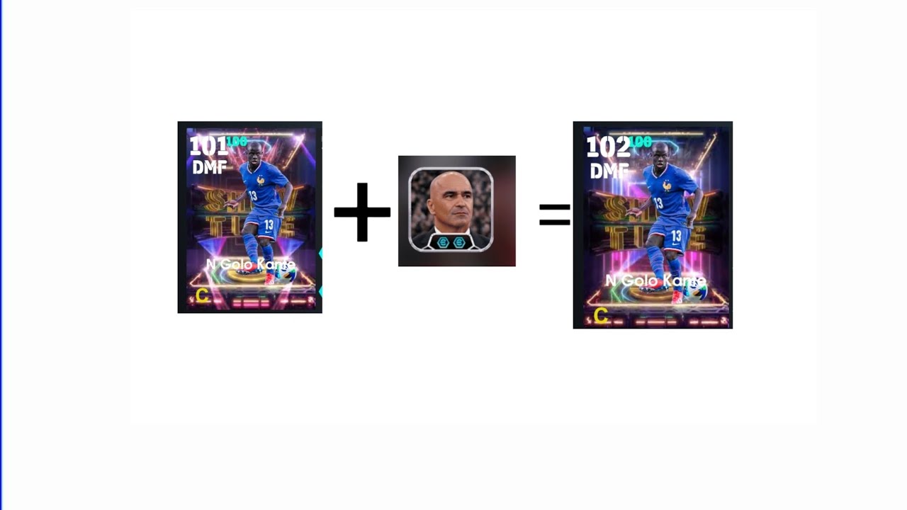 How to training N golo kante 102 rated with R.Martinez @play_efootball 