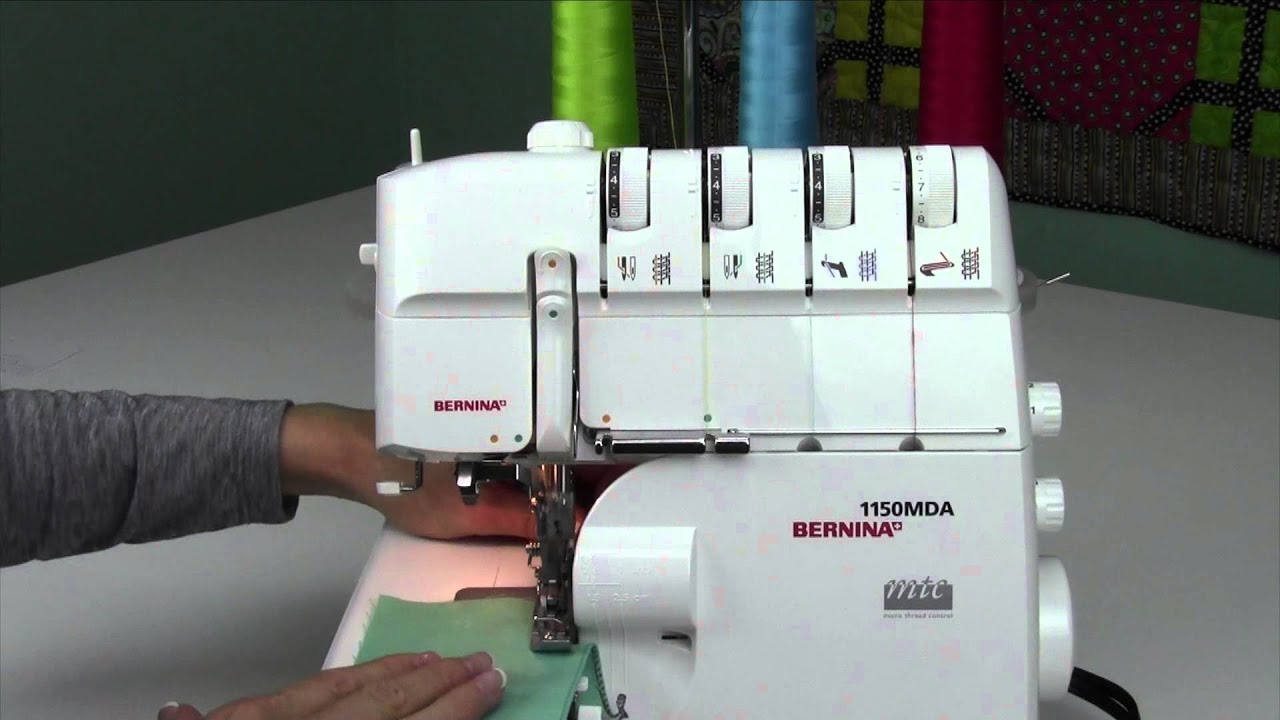 Bernina Serger 1150 19 Rolled Hem