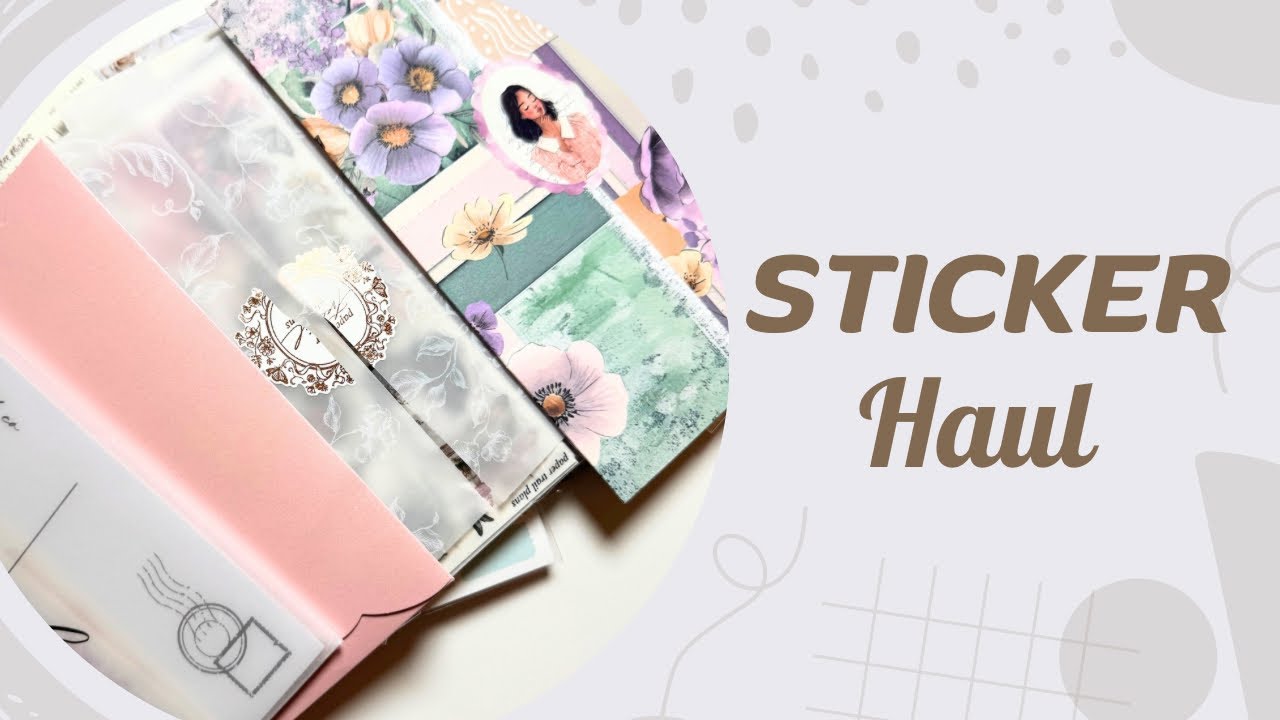 Sticker Haul ft Dash of Sun, Hello Petite Paper, The Pretty Pink Co, Graceful Muse, Paper Trail, etc