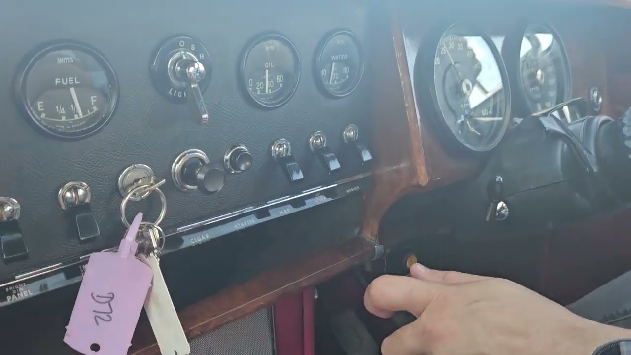 1968 Jaguar MK2 Mechanical Video