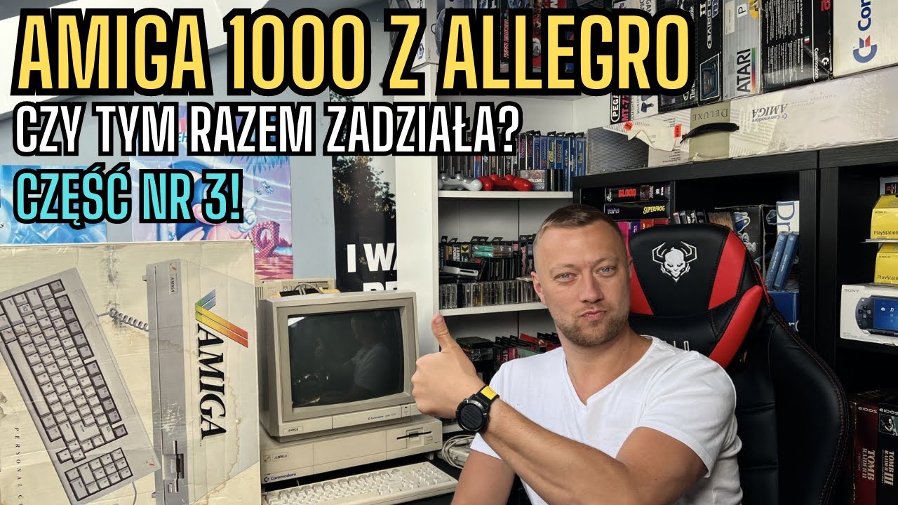 Kolejne podejście do Amigi 1000 - będzie działać? Cz. 3