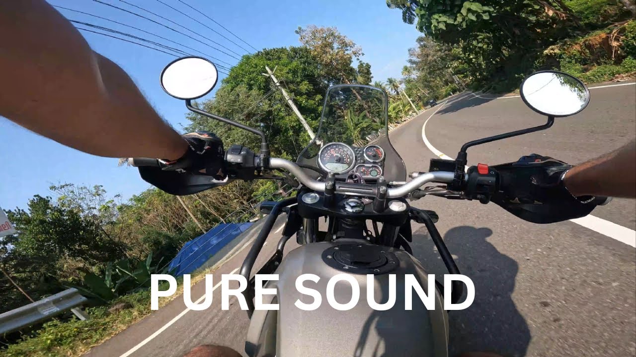 Royal Enfield Himalayan 411 | bs6 | Pov riding | Pure sound.