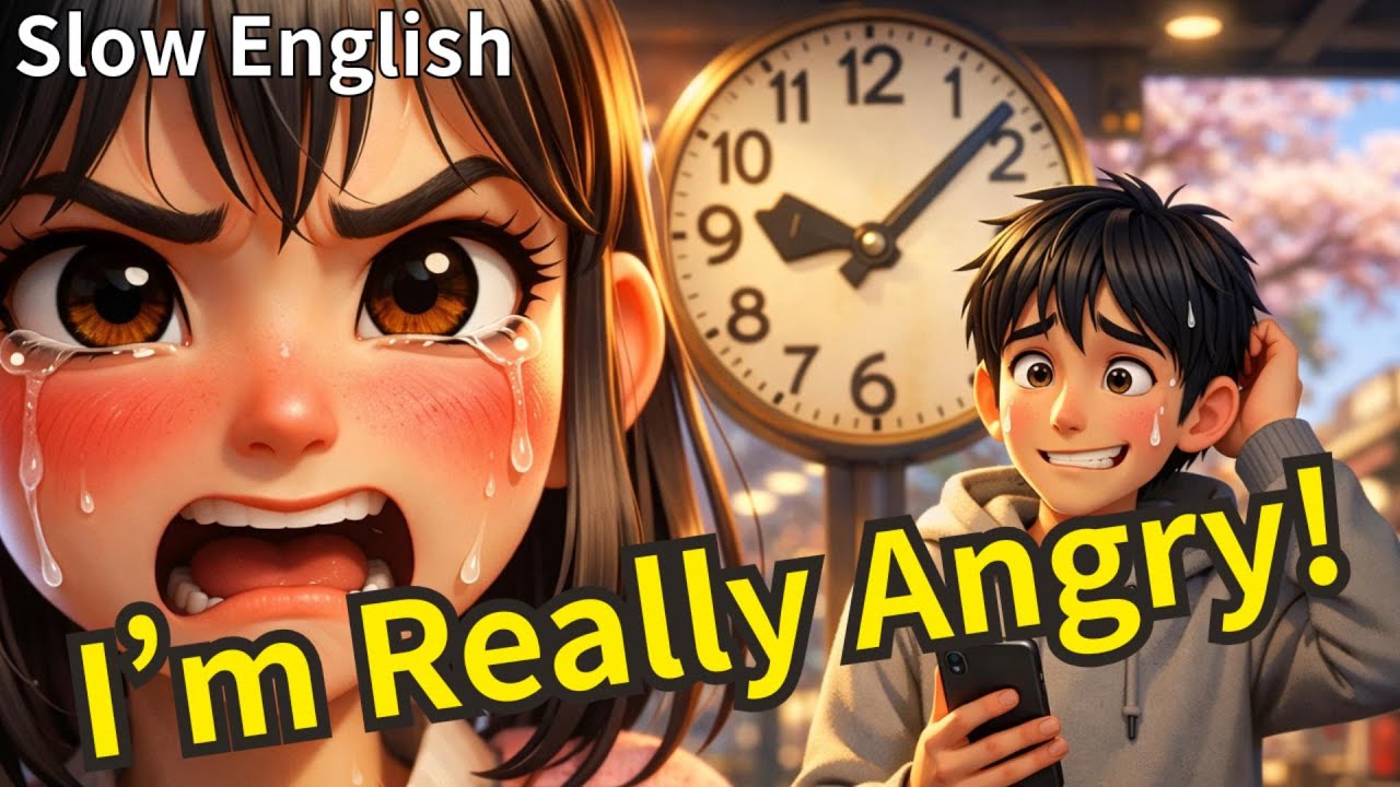 She Finally Exploded  - Slow and Easy English For Beginners