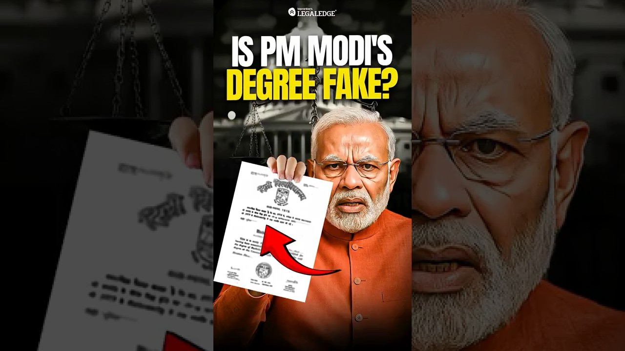 Is PM Modi's Degree Fake? #narendramodi