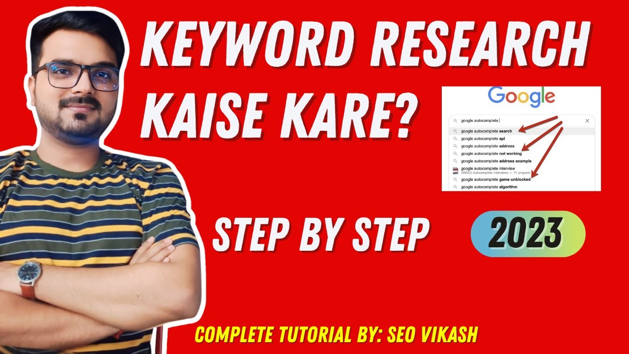 how to do keyword research for SEO 2023 ? | keyword research for blog posts