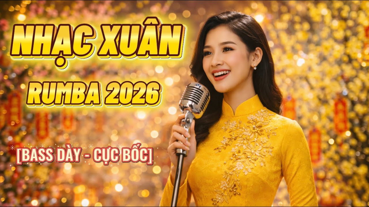 🥂 Tuyển Tập Nhạc Xuân Rumba Phòng Trà Sang Trọng 2026 - Âm Thanh High Fidelity Cực Đỉnh