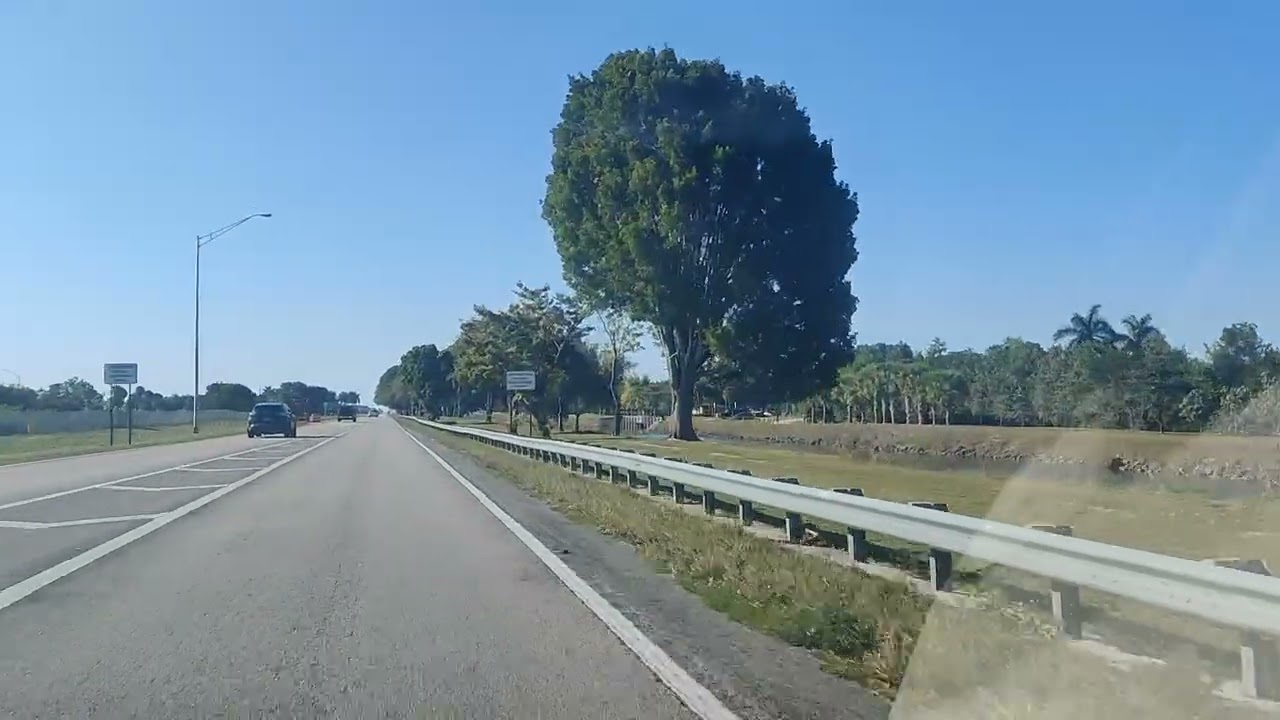 3/9 On the way to everglades holiday park, Florida