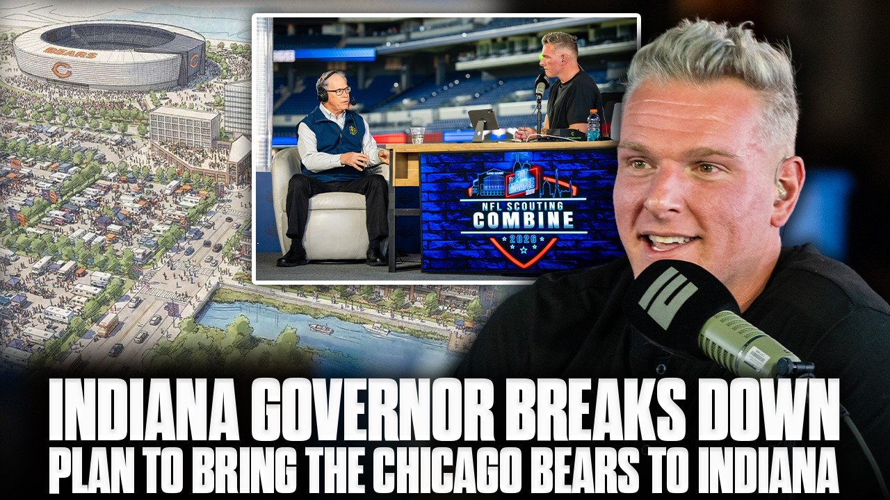 Are The Chicago Bears Really Moving To Indiana? | Indiana Governor Mike Braun Joins Pat McAfee