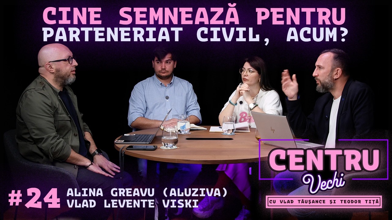 Centru Vechi #24: Parteneriat civil, ACUM!. Alina Greavu (Aluziva) și Vlad Levente Viski