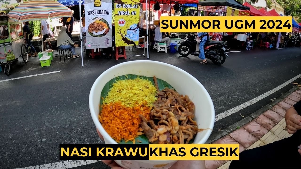 DI SUNMOR UGM ADA NASI KRAWU KHAS GRESIK || Empal Krawu