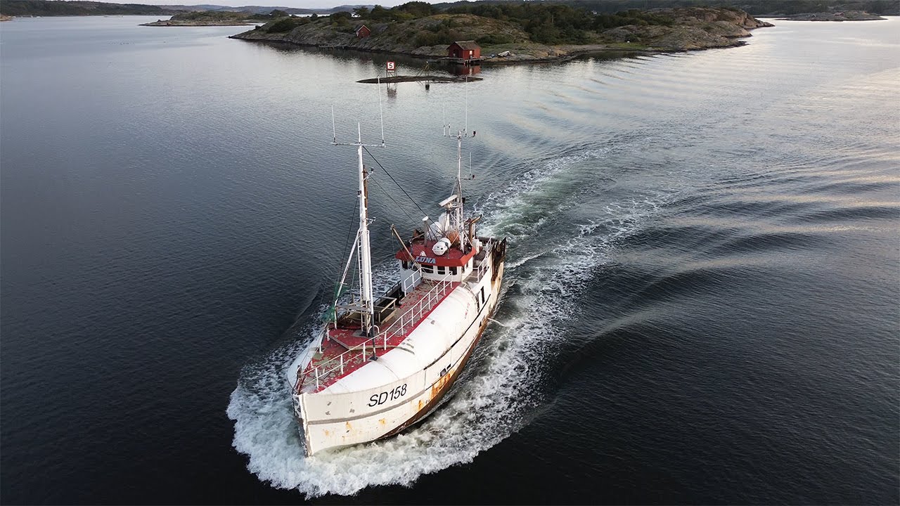 SD158 Luna, Edsvik lossar Grebbestad och berättar!