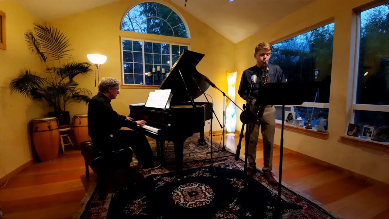 "Sonata for Alto Saxophone and Piano" mov. 2 by Robert Muczynski