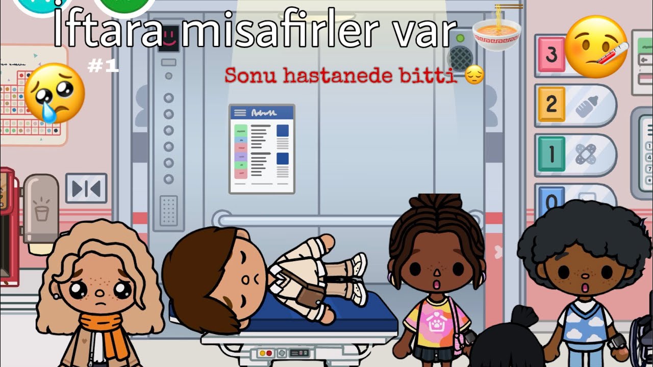 İftara misafirler var/William a ne oldu / Toca boca Türkçe 