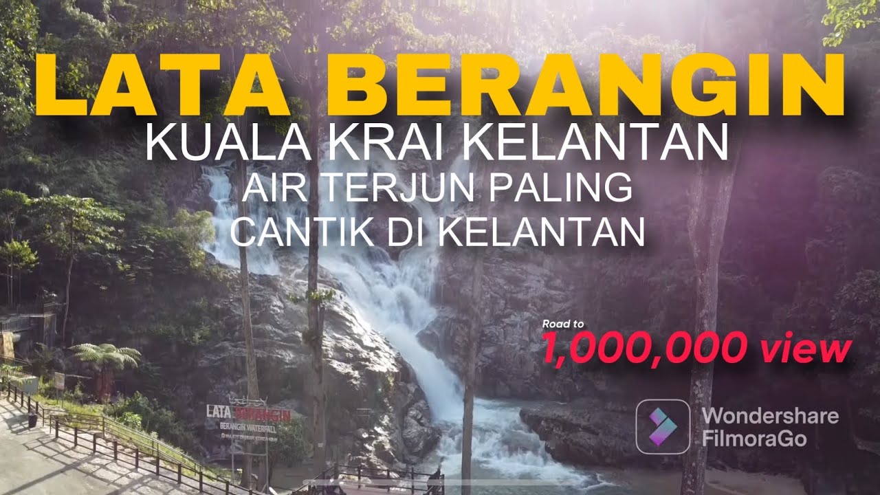 VLOG#3 LATA BERANGIN | AIR TERJUN PALING CANTIK DI KELANTAN