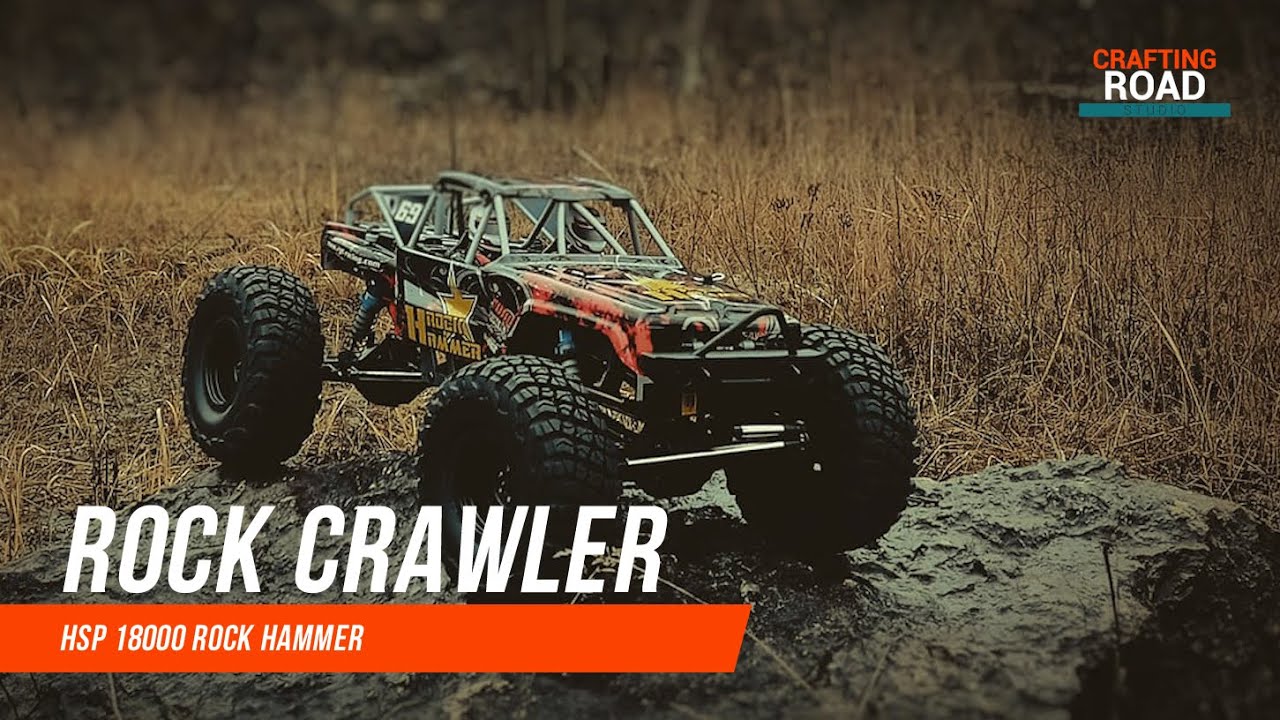 RGT Rock Hammer HSP Rock Crawler 1/10 - Rock & Water Test #rccrawler #rccar #rcrgt