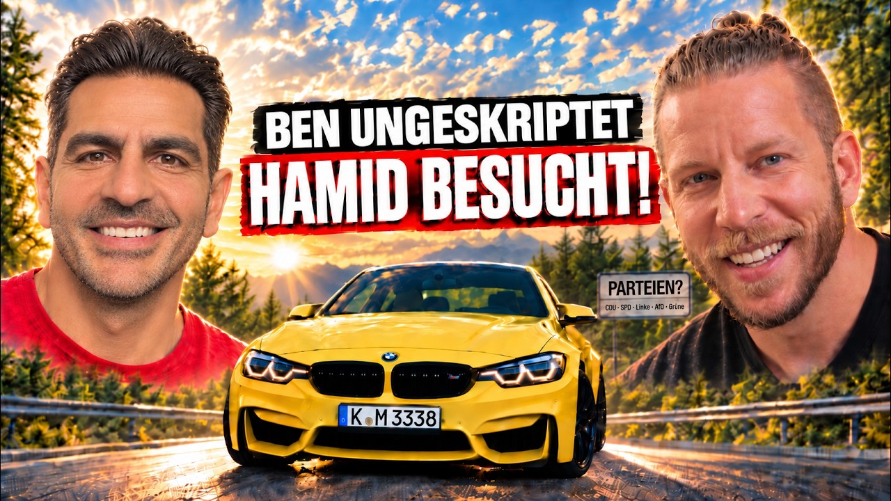 🤯 Drohungen wegen seiner G&auml;ste❓Ben ungeskriptet spricht Klartext - Hamid besucht | Hamid Mossadegh