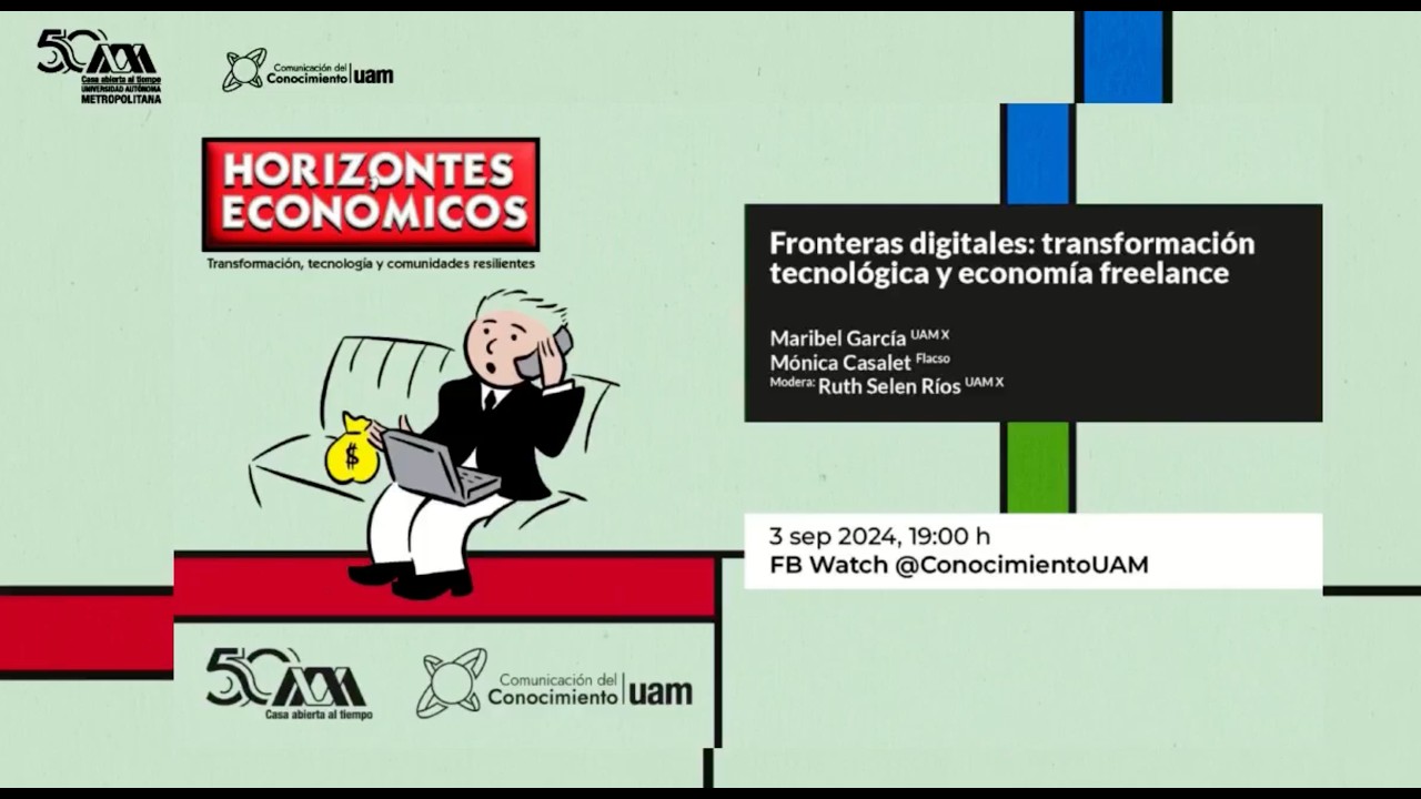 Ciclo Horizontes económicos; Fronteras digitales  (3 sep 2024)