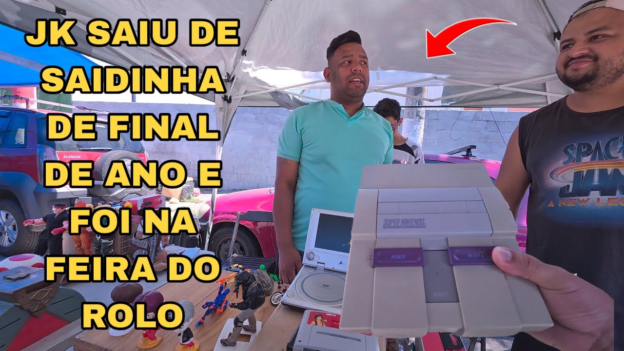 Feira do rolo #601 JK Saiu de saidinha de final de ano e foi na feira do rolo!!!