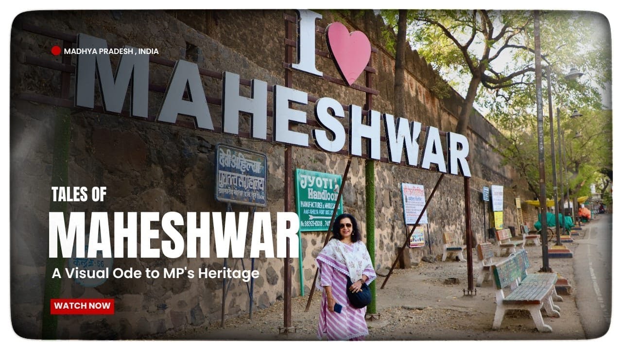 MAHESHWAR : A Soulful Drive #ahilyafort #travelblogger #MPtourism #TravelvlogIndia #incredibleindia