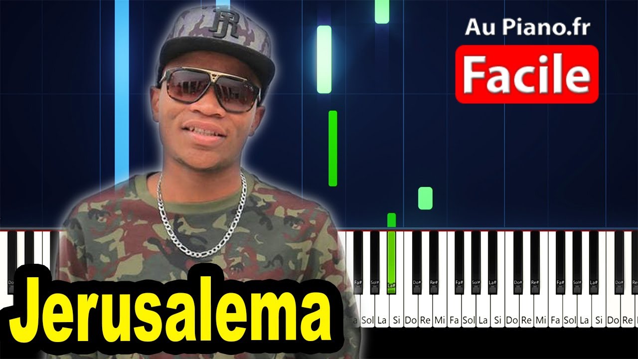 Master KG Jerusalema Piano Cover Tutorial (AuPiano.fr)
