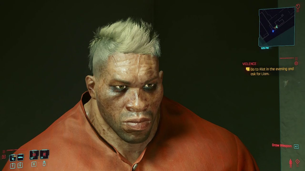 Cyberpunk 2077 Violence / Liam's Betrayal / Riot Club's Surveillance Data / सायबरपंक 2077 नाइट सिटी