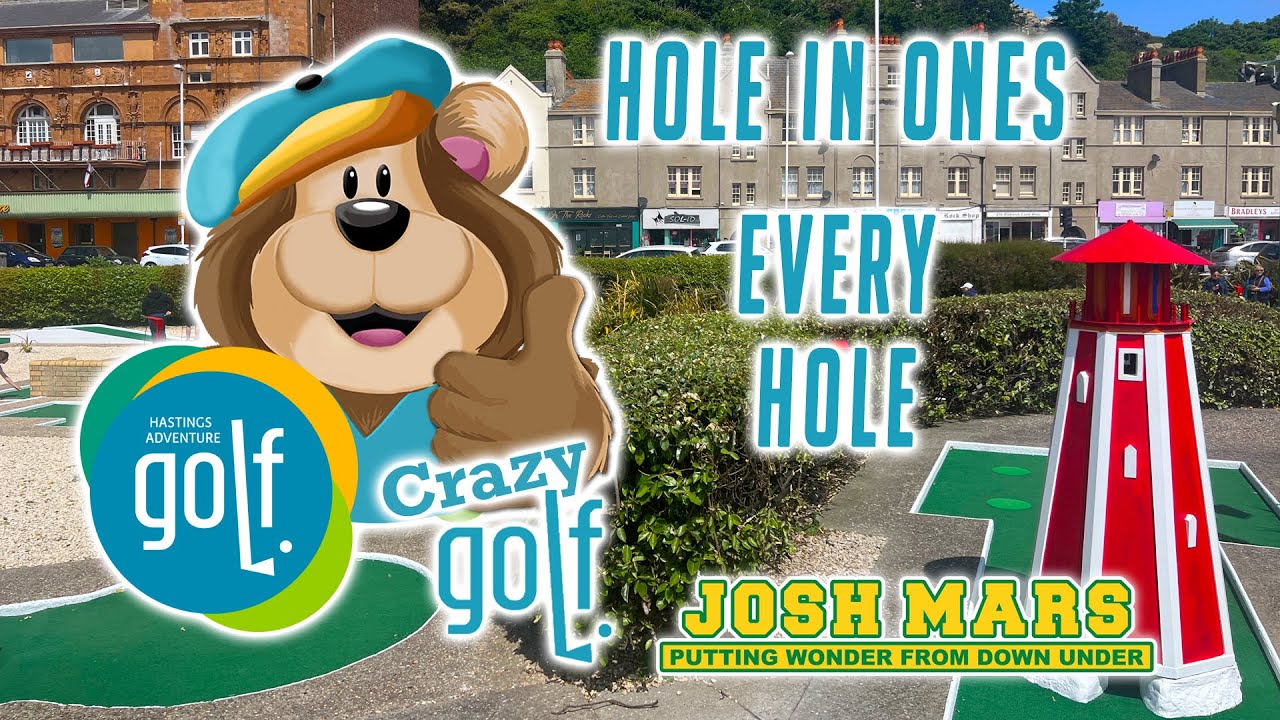 HASTINGS CRAZY GOLF - EVERY HOLE - HOLE IN ONE ACES