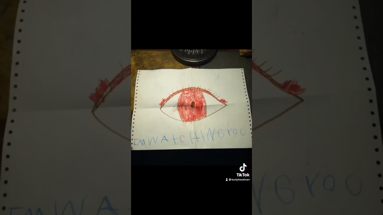 Creepiest children&rsquo;s drawings😰 #shorts