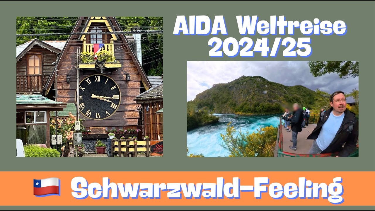 Puerto Montt 🇨🇱🌋 | AIDAsol Weltreise 2024/25