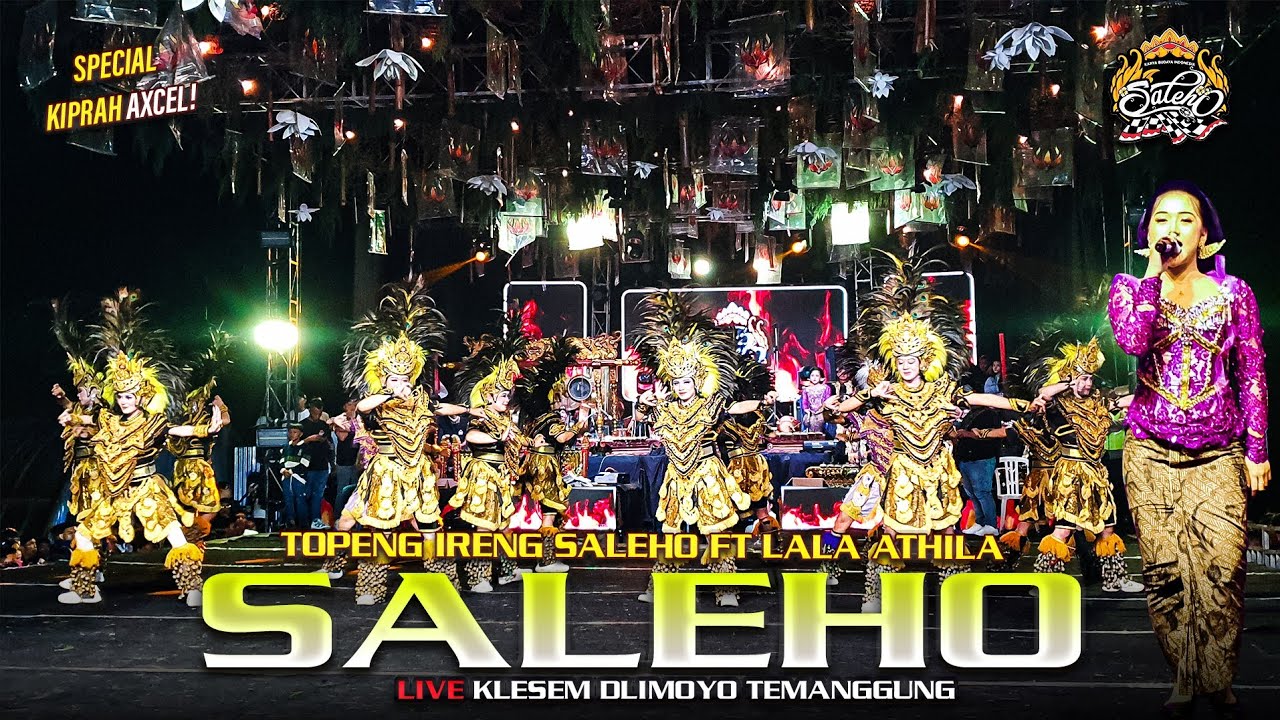 SPECIAL TOPENG IRENG SALEHO VOCAL LALA ATHILA BIKIN MRINDING LIVE KLESEM DLIMOYO TEMANGHUNG
