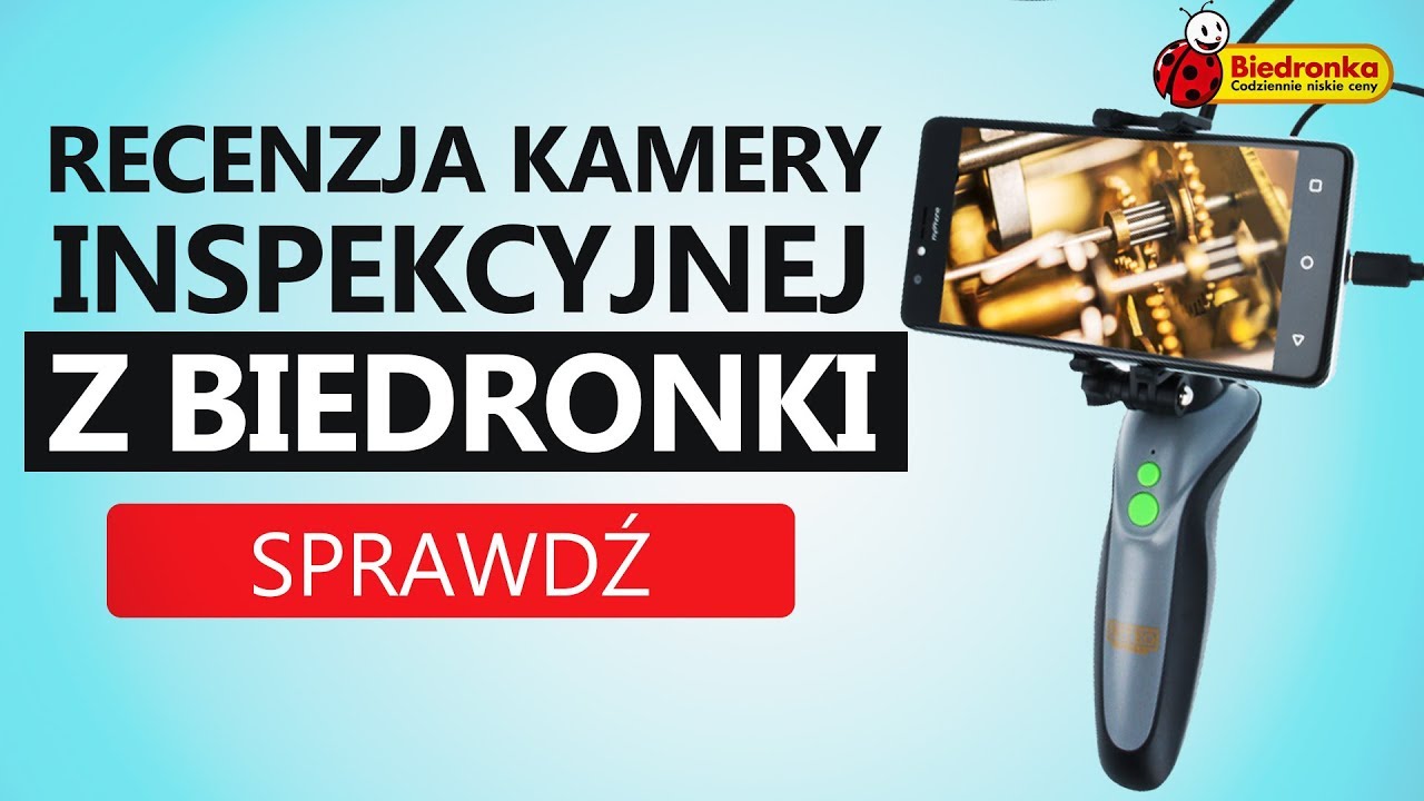 Kamera Inspekcyjna od Niteo z Biedronki - Tools EC-1