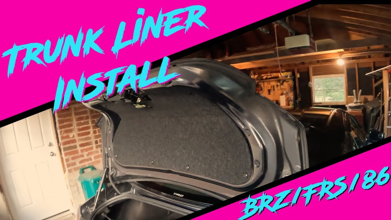 Carpeted Trunk Liner Install & Review: BRZ/FRS/86