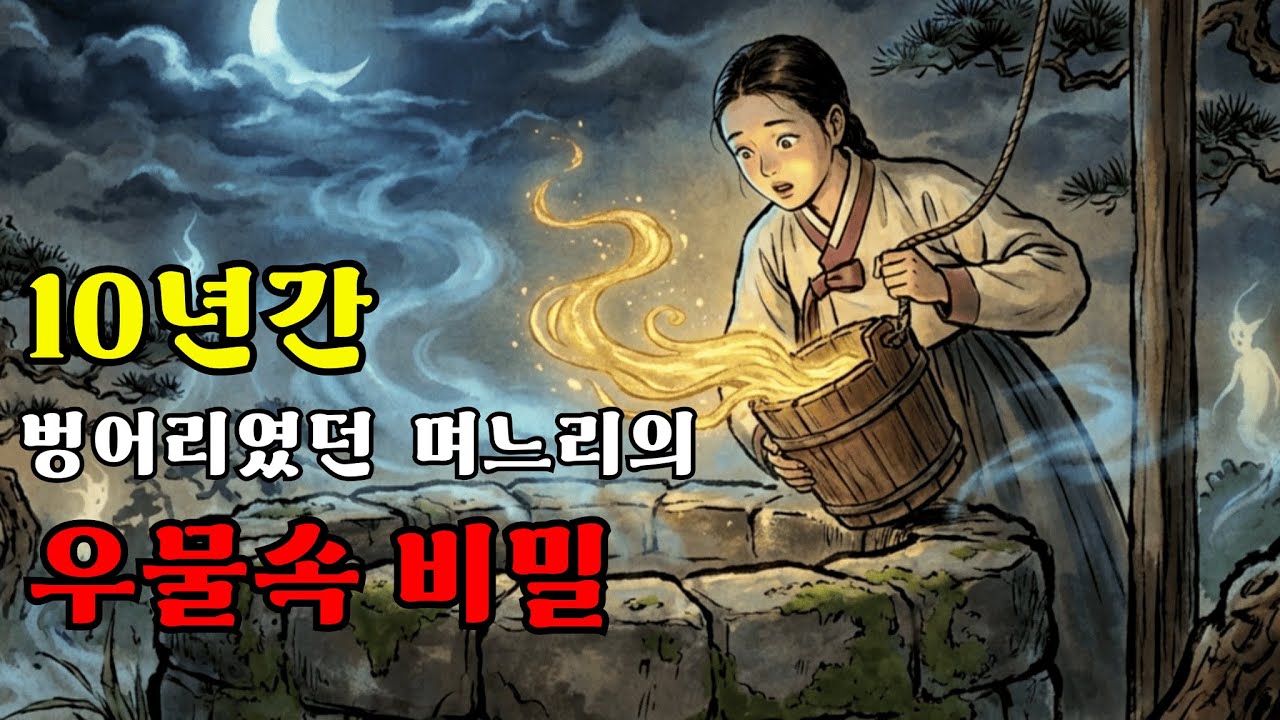 시댁에서 10년간 벙어리 노릇 하던 며느리, 관가 사또 오자 우물속 비밀에  모두 경악했습니다