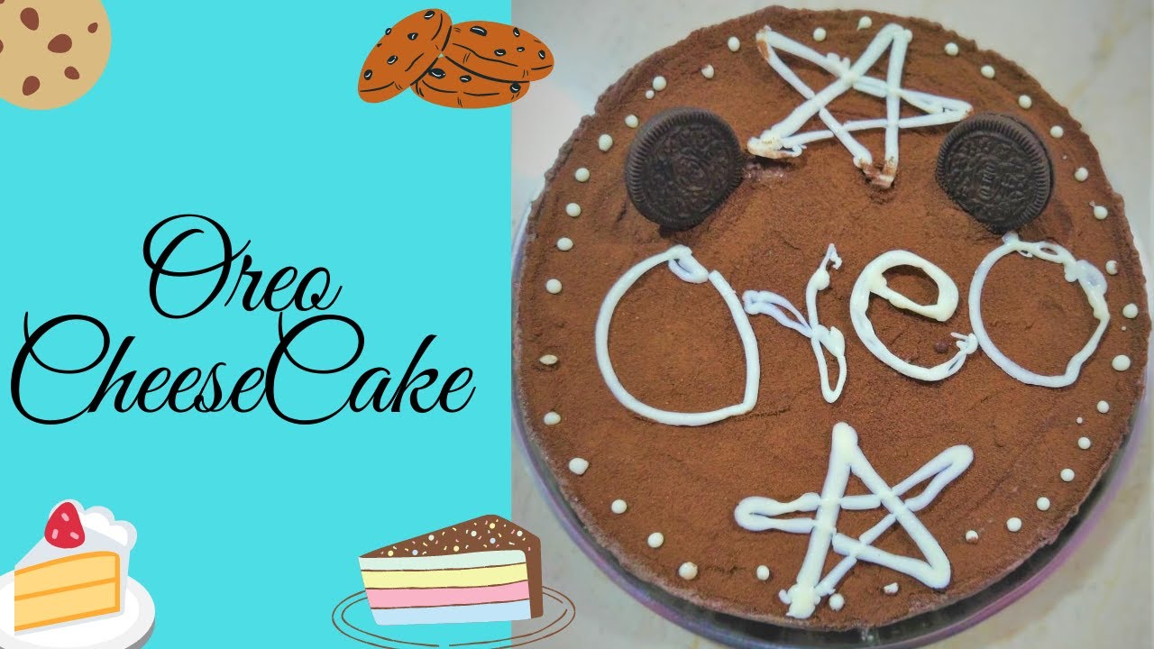 How to prepare 3 layer Oreo Cheesecake #nobake #triplelayeredcheesecake #GFK