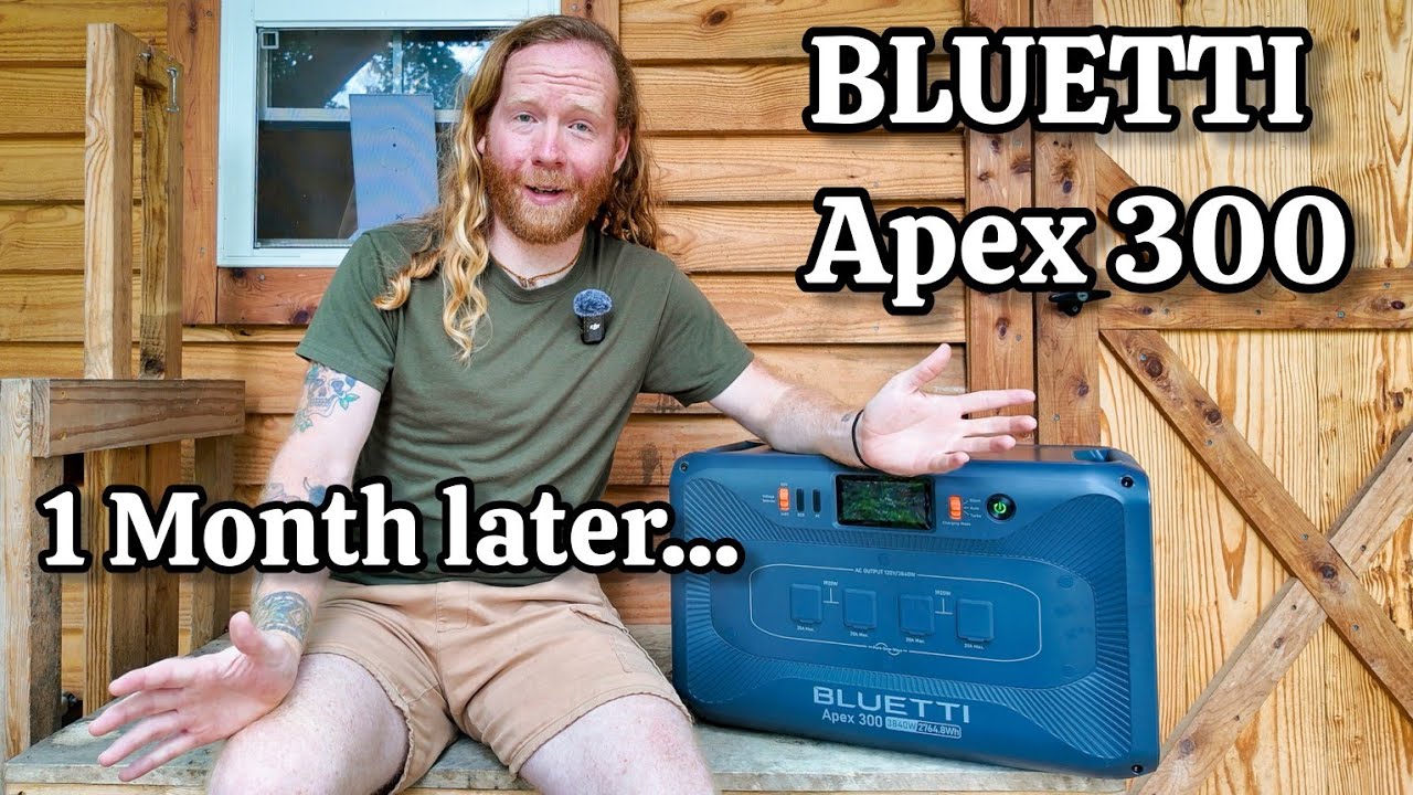 How has it performed? BLUETTI Apex 300 after 1 month