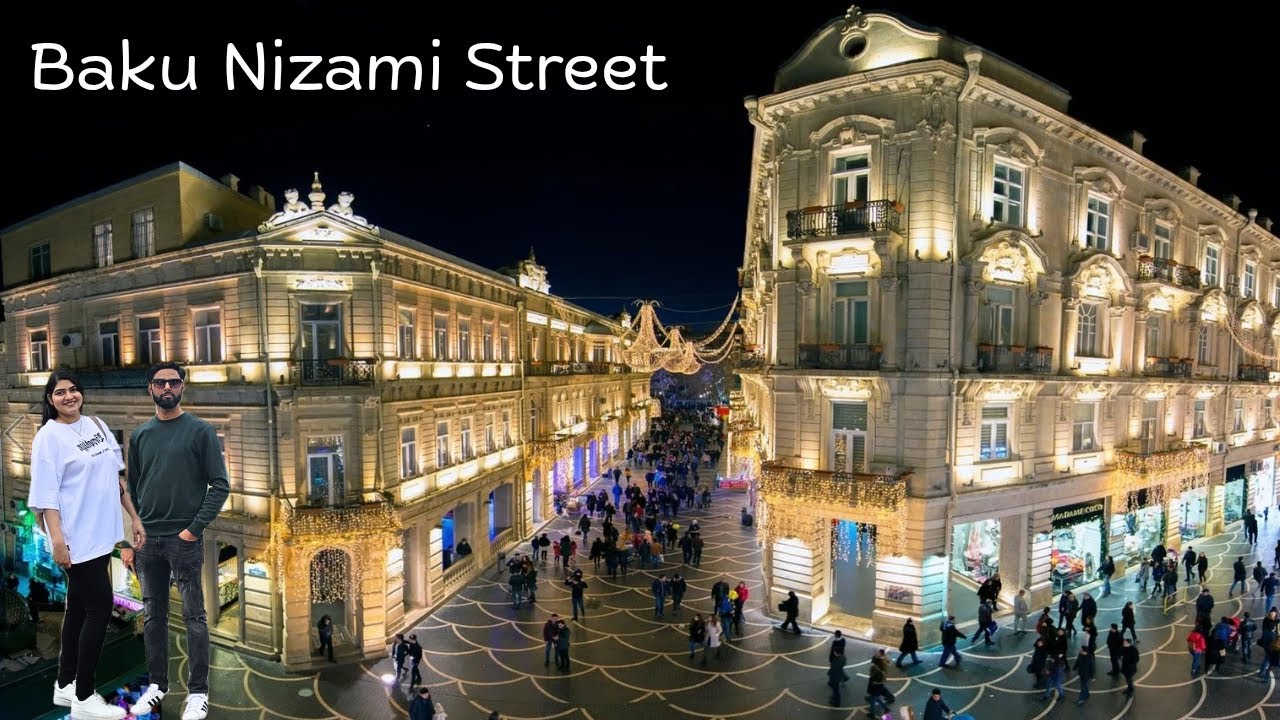 Exploring Nizami Street Baku |The Most Visited Place In Azerbaijan 🇦🇿