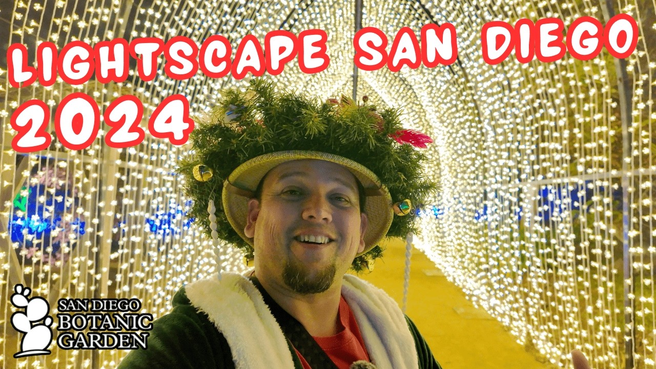 Lightscape San Diego 2024 - Complete Tour and Best Tips  | Holiday Lights Display