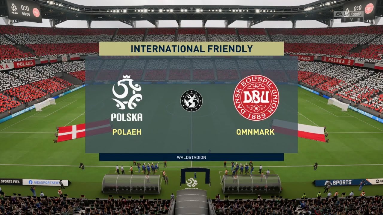 FIFA 23 - Poland vs Denmark | At Waldstadion | Full Match