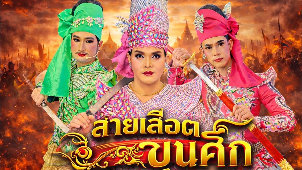 ลิเกเรื่อง สายเลือดขุนศึก คณะโน็ตภูวนัย ตอนจบ