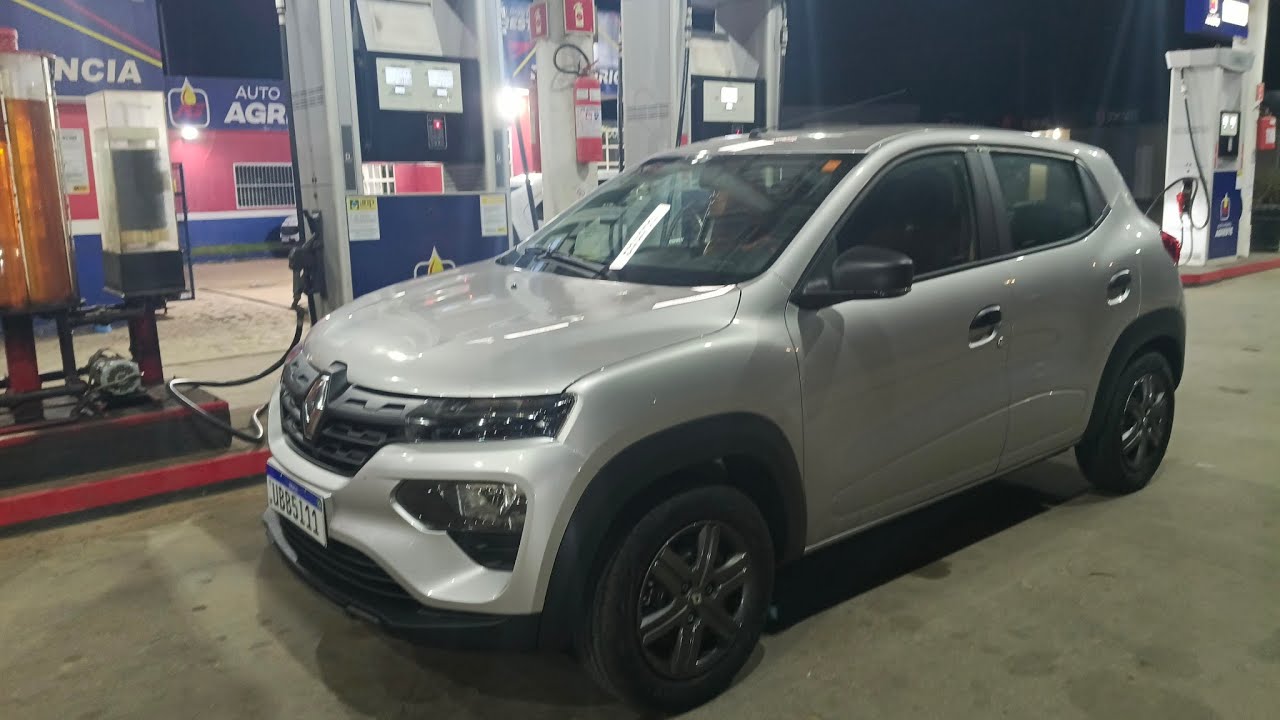 Consumo do novo Renault kwid 2026 no etanol em minhas viagens (siga todos os testes)