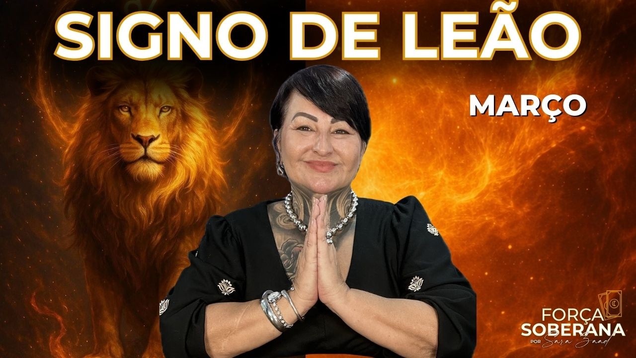 Horóscopo mensal para o signo de Leão.