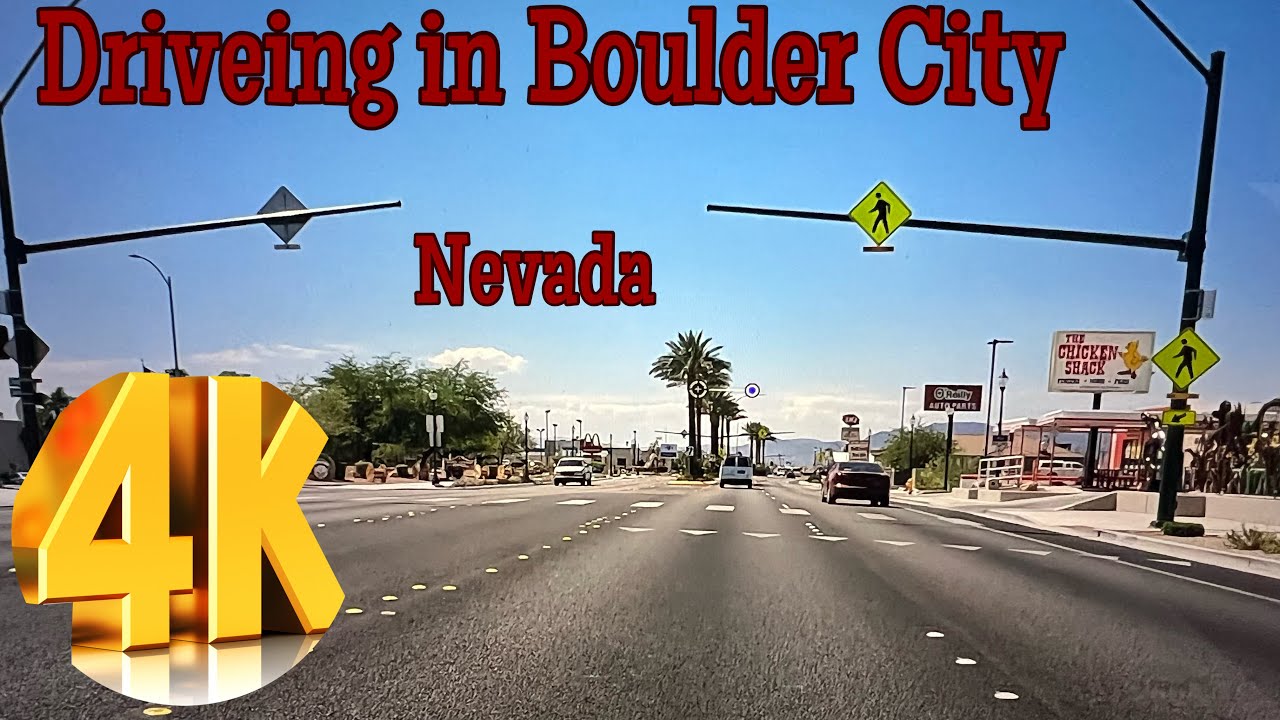 BOULDER CITY NEVADA LETS GO FOR A DRIVE