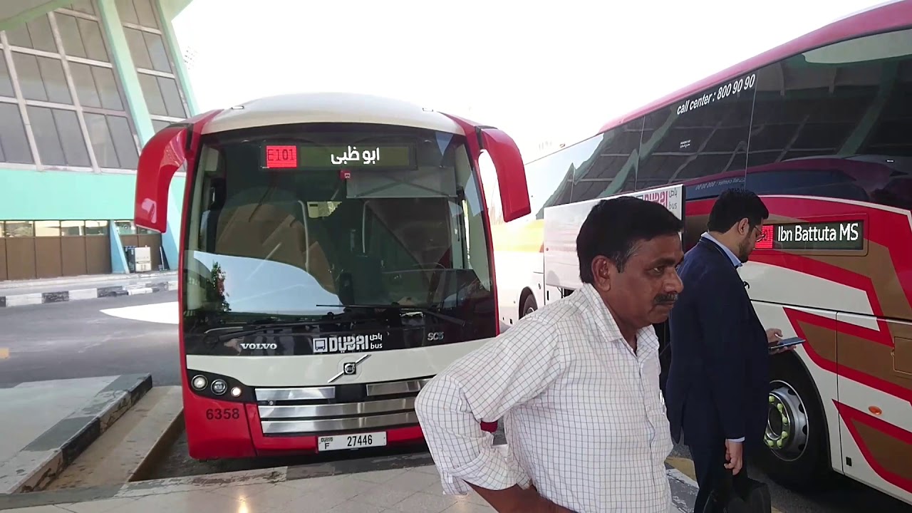 How to go to Dubai from Abu Dhabi by Bus